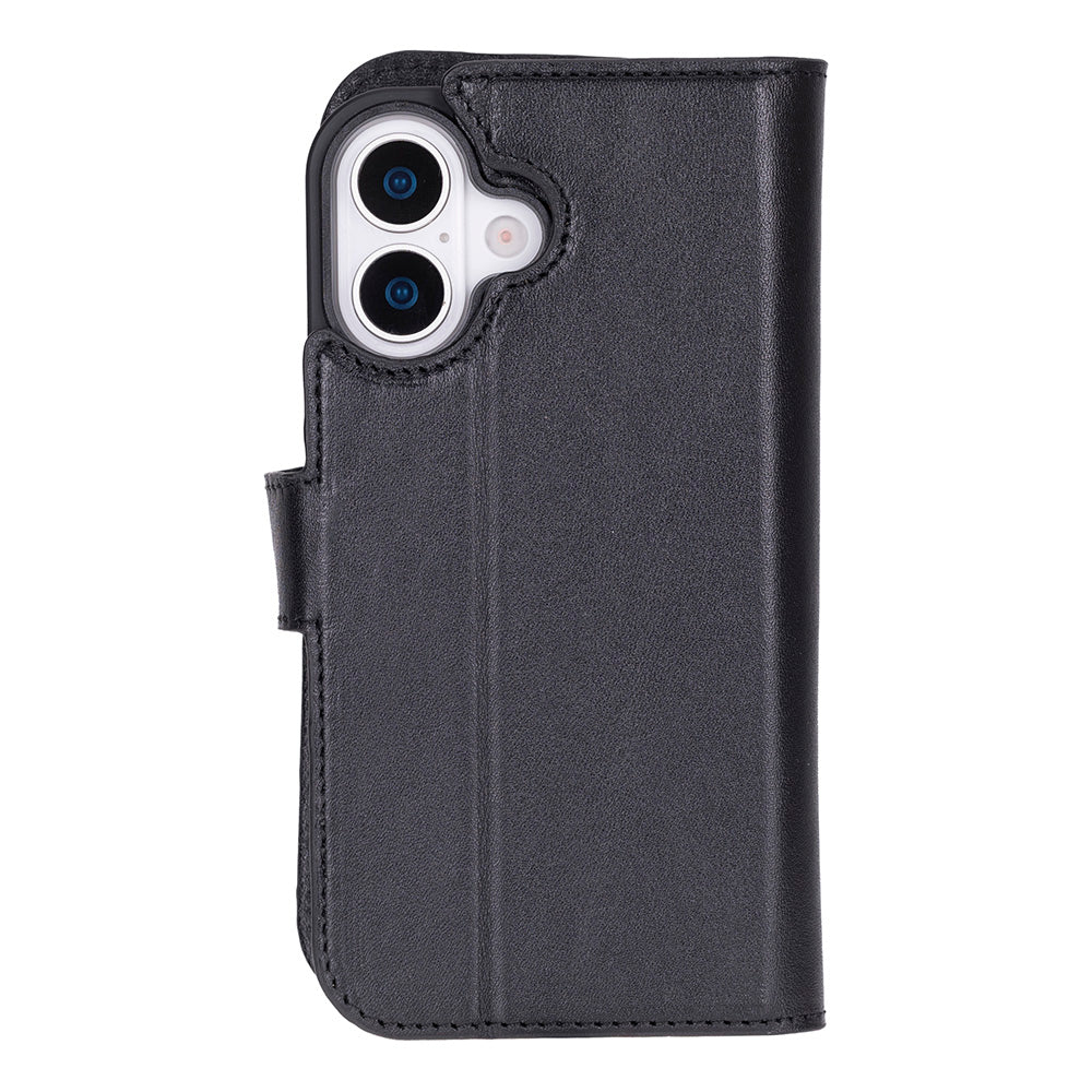 Detachable Leather iPhone Wallet Case with Card Slots