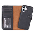 Detachable Leather iPhone Wallet Case with Card Slots
