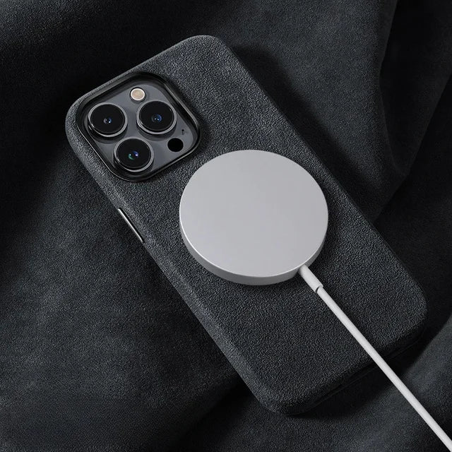 Velvet Texture iPhone Case With MagSafe