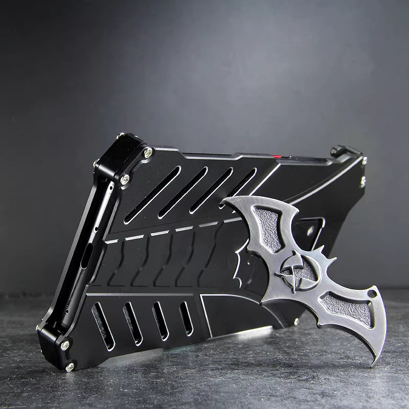 Dark Knight Armor Metal iPhone Case