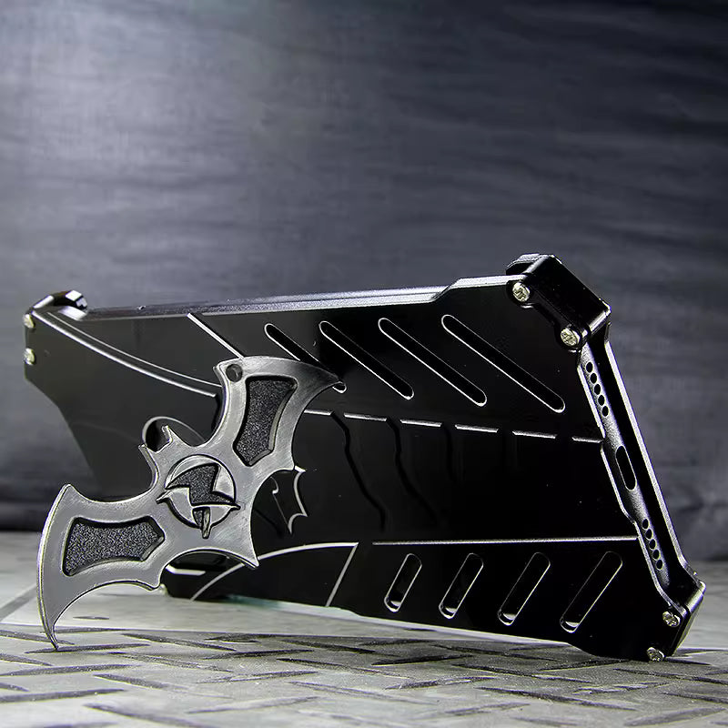 Dark Knight Armor Metal iPhone Case