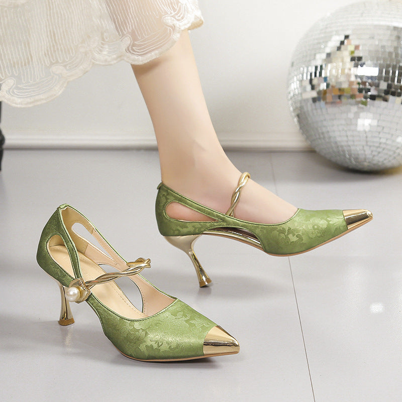 Serenity Pearl Heels
