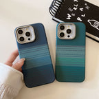 Pixel Checkered Weave iPhone Case
