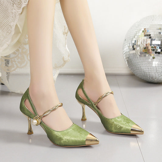 Serenity Pearl Heels