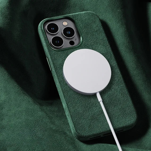 Velvet Texture iPhone Case With MagSafe