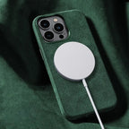Velvet Texture iPhone Case With MagSafe