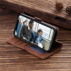 Leather Wallet iPhone Case Card Holder