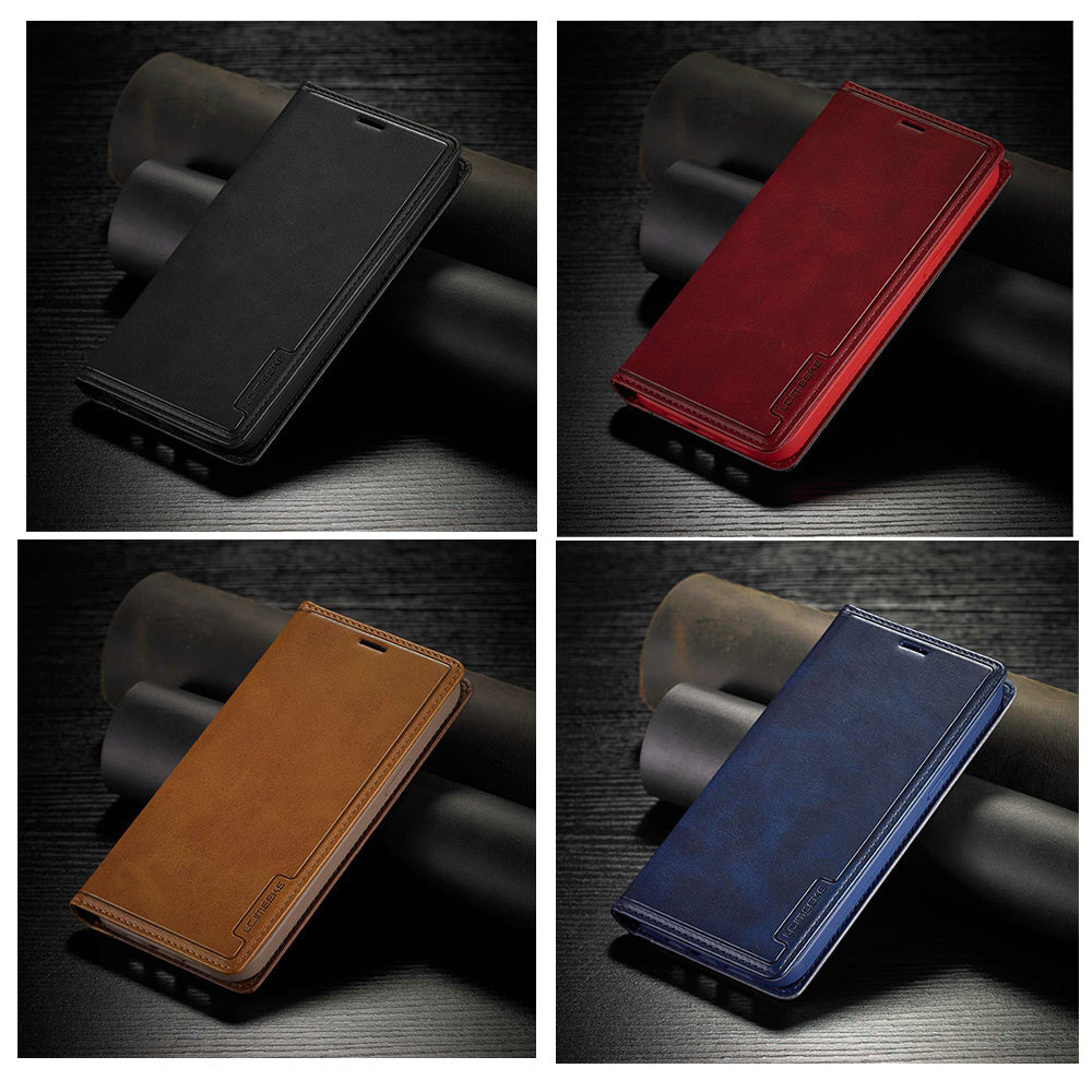 Leather Wallet iPhone Case Card Holder