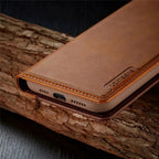 Leather Wallet iPhone Case Card Holder