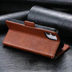 Leather Wallet iPhone Case Card Holder