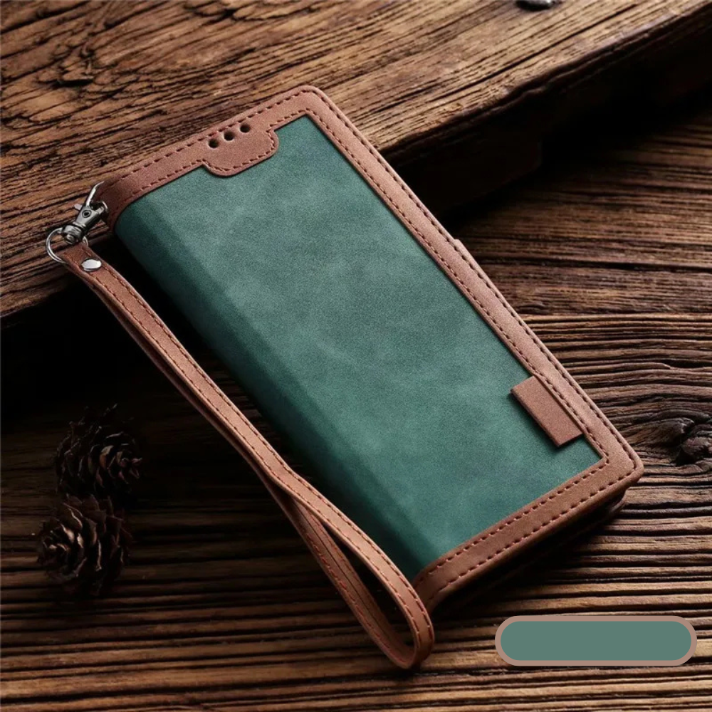 Leather Wallet iPhone Case Card Holder