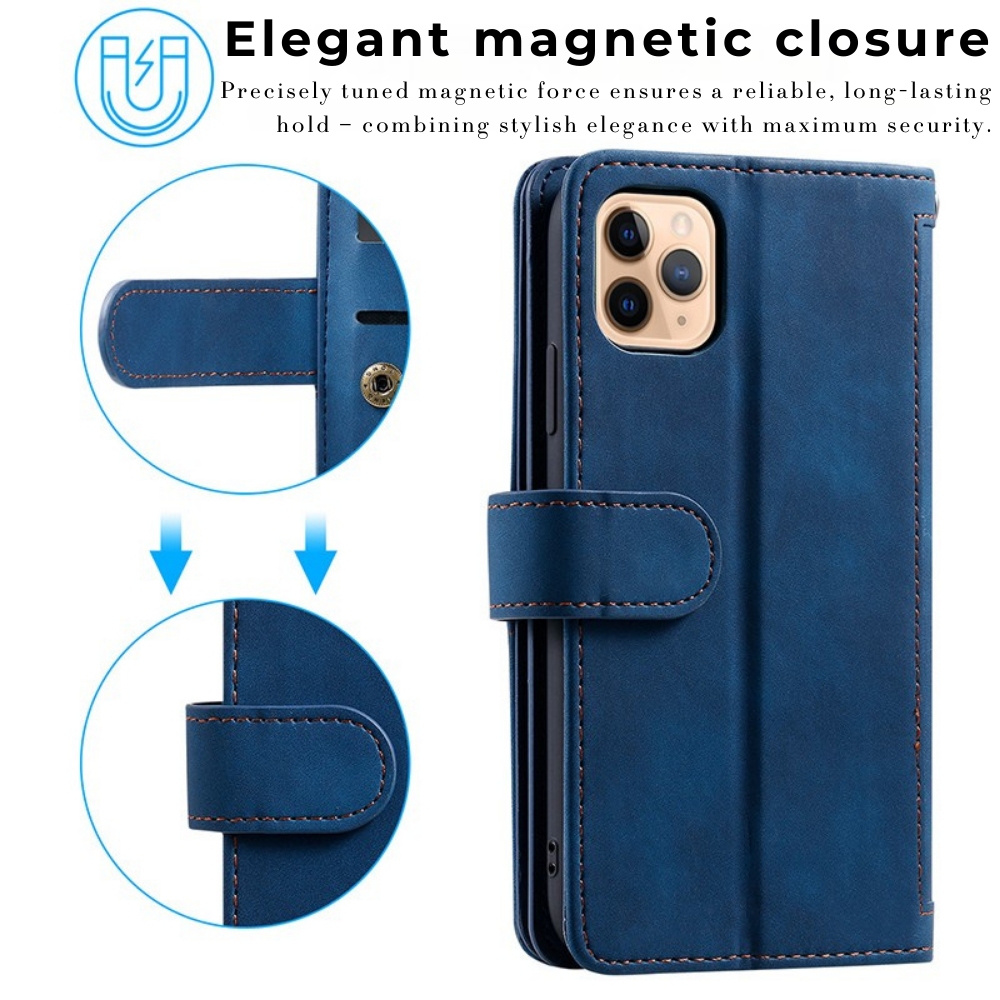Zipper Wallet iPhone Case Card Holder