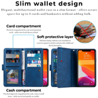 Zipper Wallet iPhone Case Card Holder