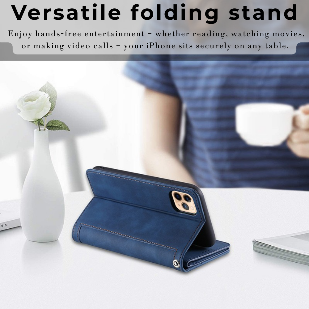Zipper Wallet iPhone Case Card Holder