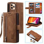 Zipper Wallet iPhone Case Card Holder