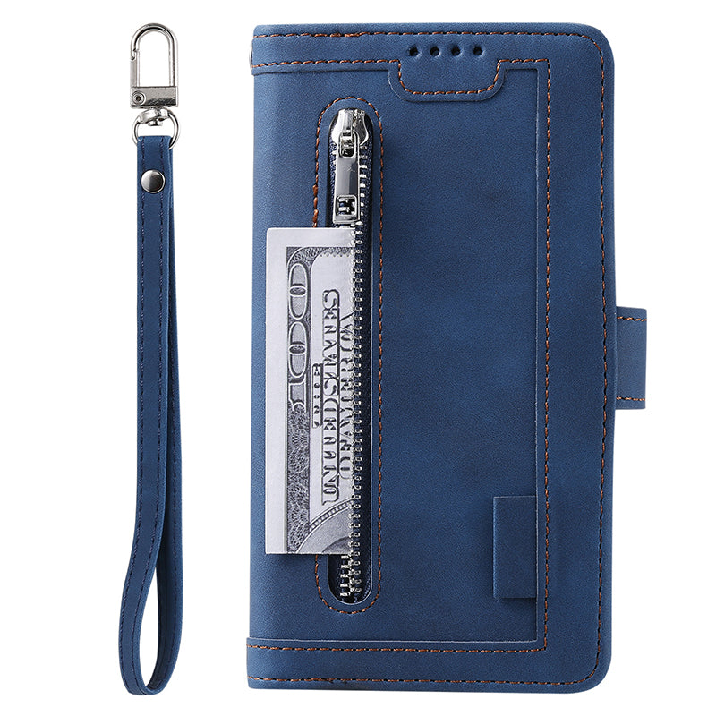 Zipper Wallet iPhone Case Card Holder