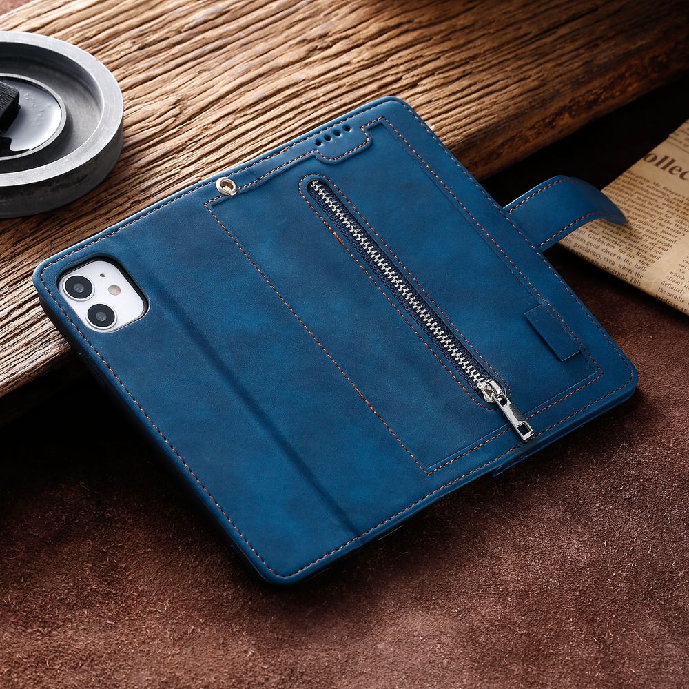 Zipper Wallet iPhone Case Card Holder