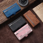 Zipper Wallet iPhone Case Card Holder