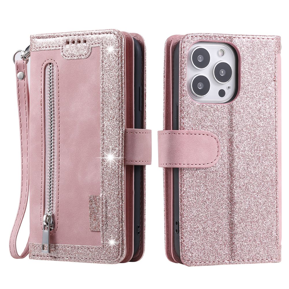 Zipper Wallet iPhone Case Card Holder