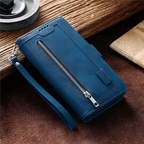 Zipper Wallet iPhone Case Card Holder