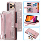 Zipper Wallet iPhone Case Card Holder