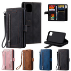 Zipper Wallet iPhone Case Card Holder