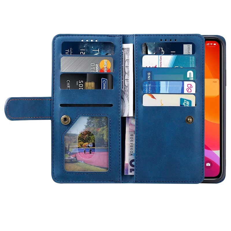 Zipper Wallet iPhone Case Card Holder