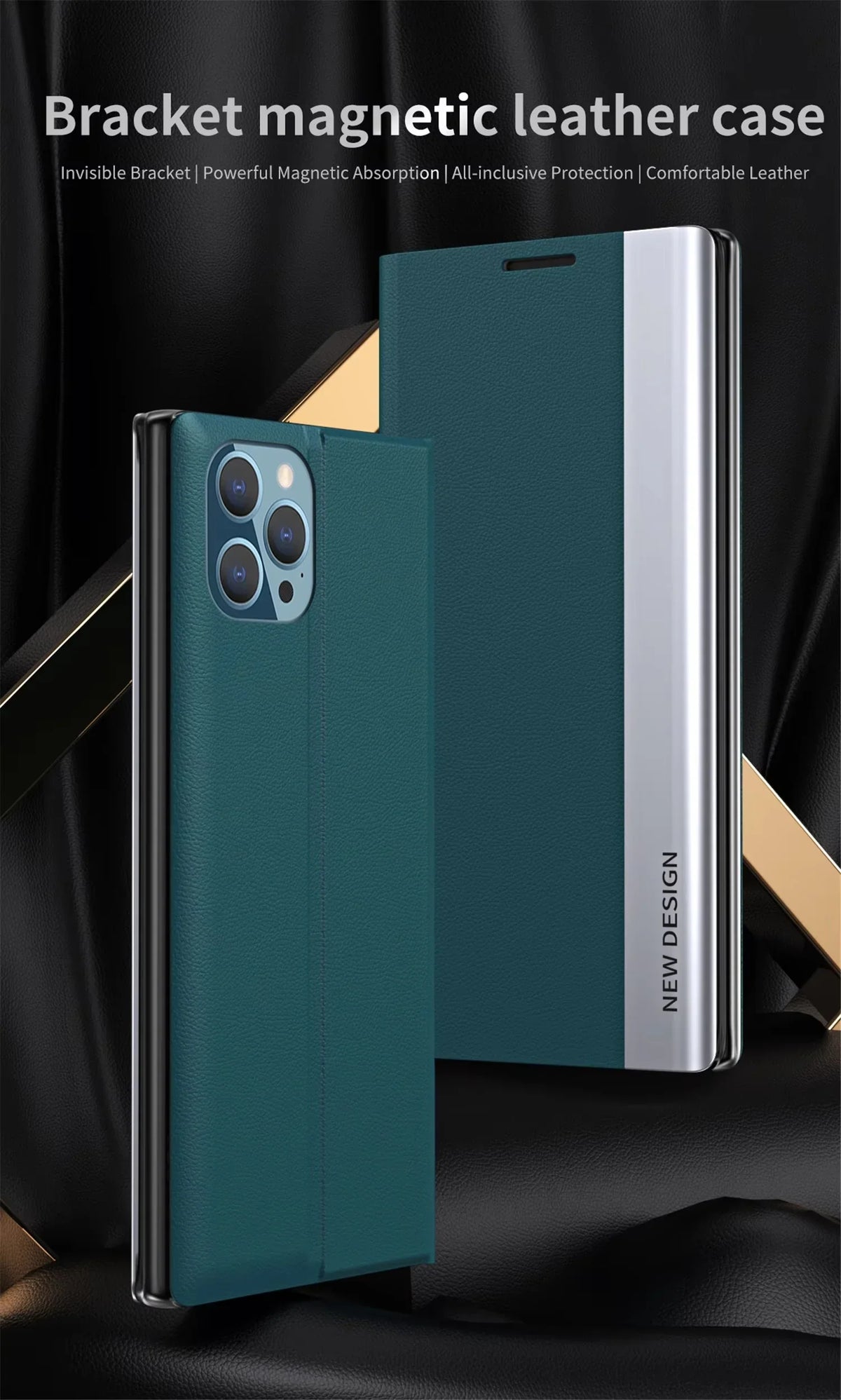 Slim Flip Cover iPhone Case
