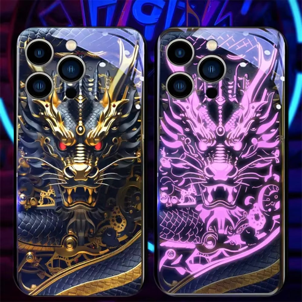Dragon Art Design iPhone Case Glossy Back