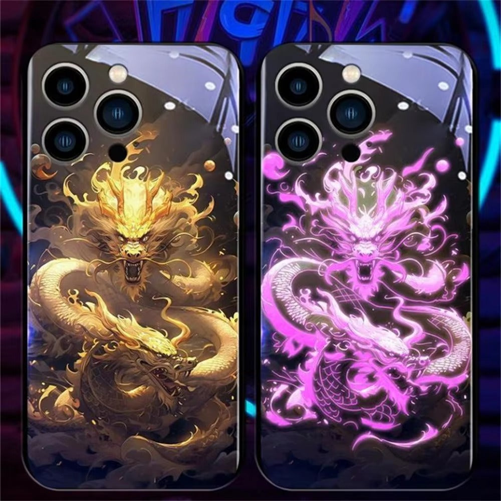 Dragon Art Design iPhone Case Glossy Back