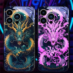 Dragon Art Design iPhone Case Glossy Back