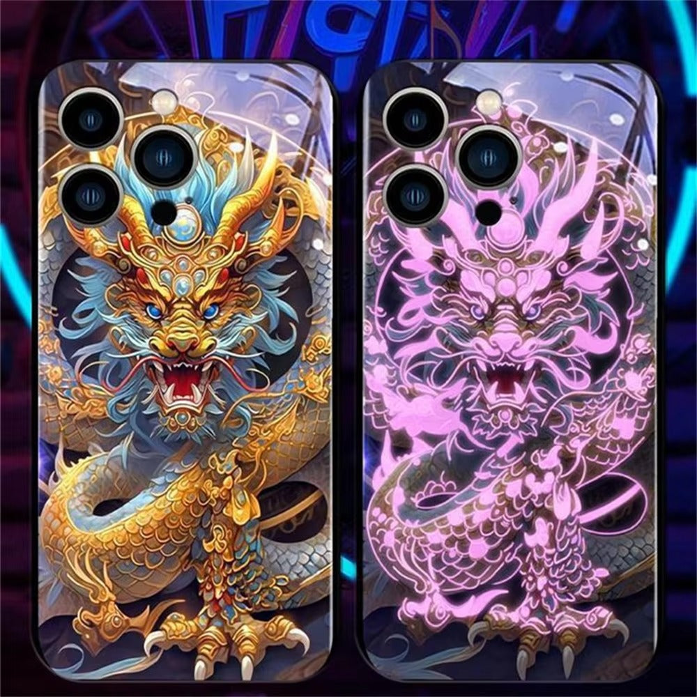 Dragon Art Design iPhone Case Glossy Back