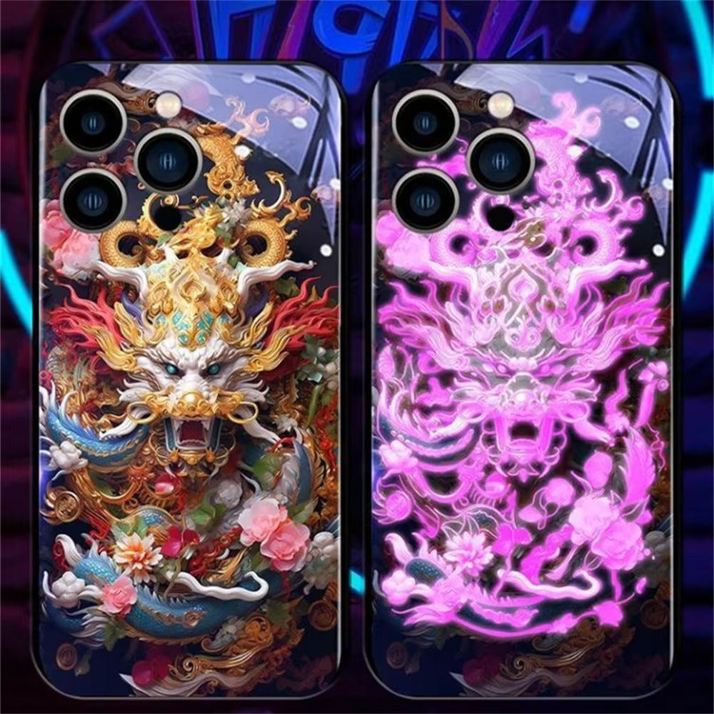 Dragon Art Design iPhone Case Glossy Back