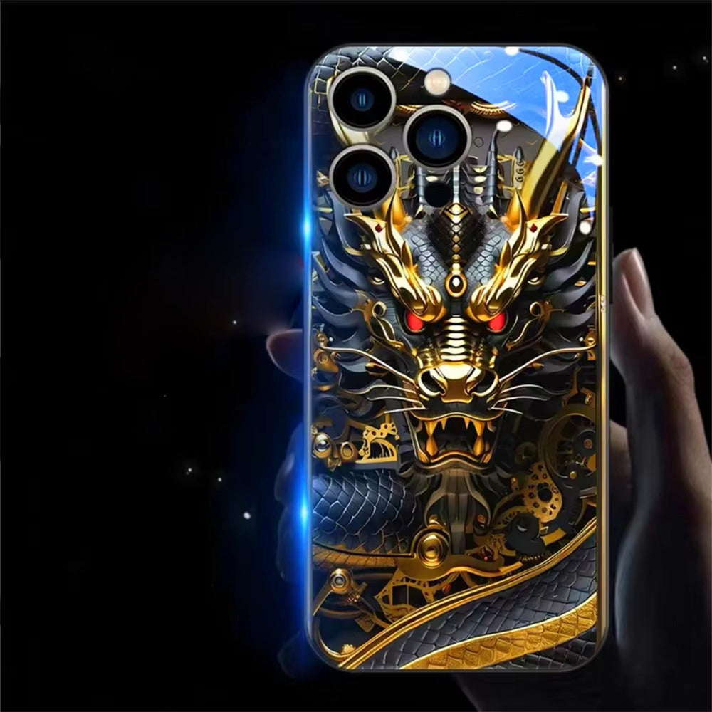 Dragon Art Design iPhone Case Glossy Back
