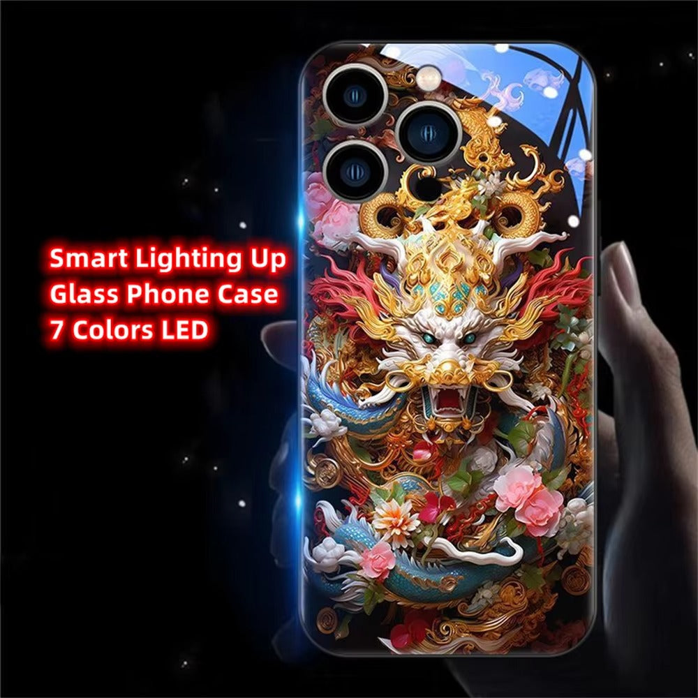 Dragon Art Design iPhone Case Glossy Back