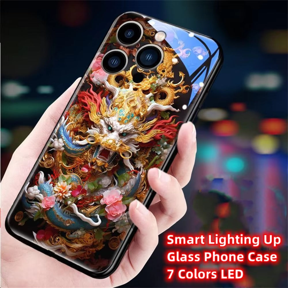 Dragon Art Design iPhone Case Glossy Back