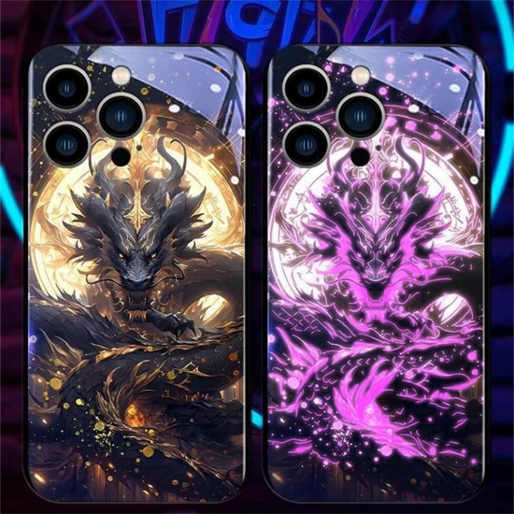 Dragon Art Design iPhone Case Glossy Back