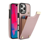 Leather Wallet iPhone Case Card Holder Flap