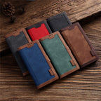 Leather Look Flip Wallet iPhone Case