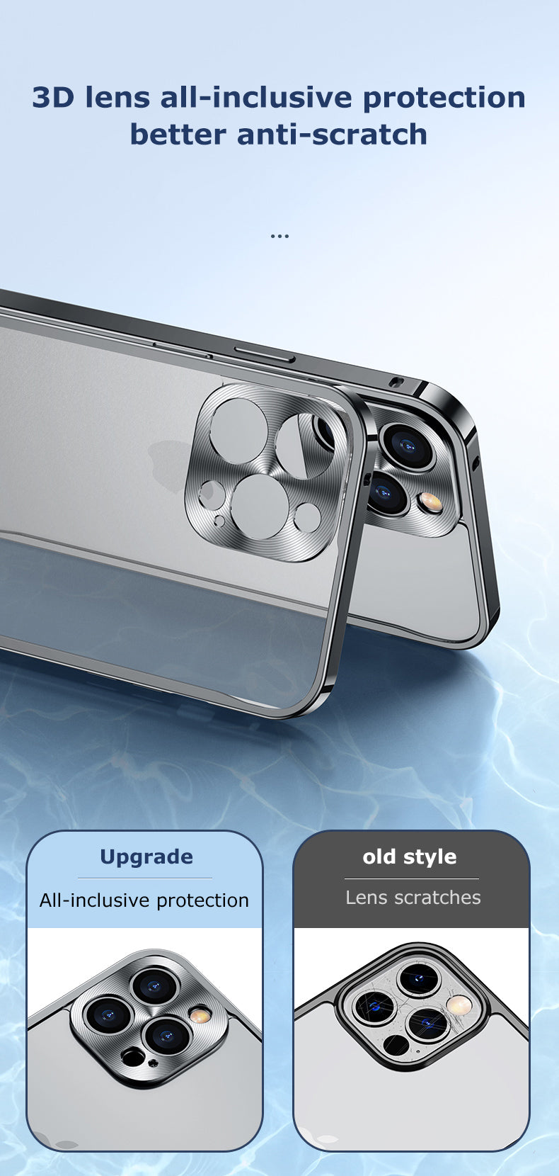 Metal Style Bumper iPhone Case Frosted Back