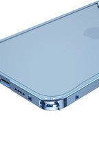 Metal Style Bumper iPhone Case Frosted Back