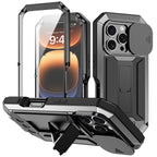 Heavy Duty Metal Style iPhone Case