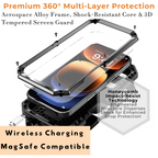 Heavy Duty Metal Style iPhone Case