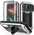 Heavy Duty Metal Style iPhone Case