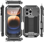 Heavy Duty Metal Style iPhone Case