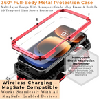 Heavy Duty Metal Style iPhone Case