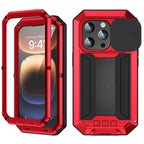 Heavy Duty Metal Style iPhone Case