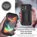 Heavy Duty Metal Style iPhone Case