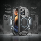 Heavy Duty Metal Style iPhone Case