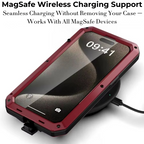 Heavy Duty Metal Style iPhone Case